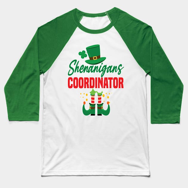 Shenanigans coordinator ST.patricks day teacher gift Baseball T-Shirt by DODG99